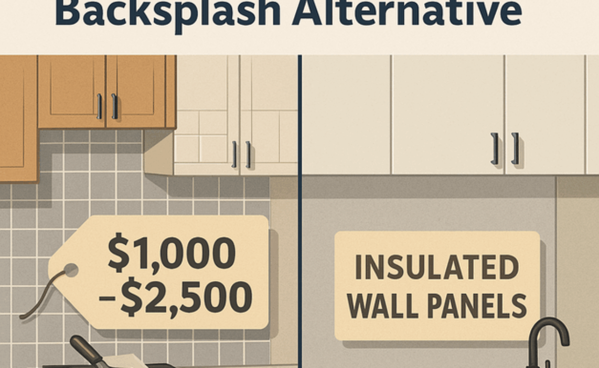 Beyond Tile: Why Insulated Wall Panels Are The Smart Backsplash Alternative