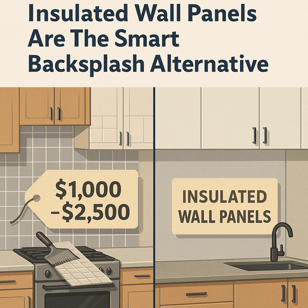 Beyond Tile: Why Insulated Wall Panels Are The Smart Backsplash Alternative