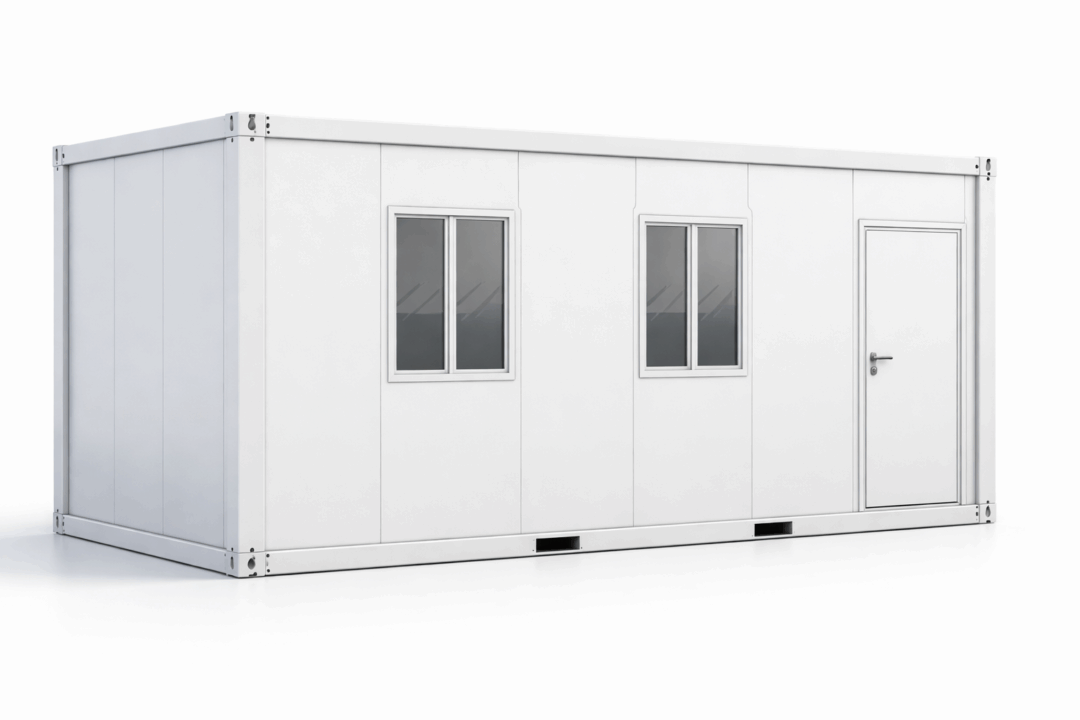 Standard white container house modular room