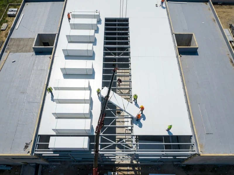 EPS insulated roof panels for commercial refrigeration builds — Cool Room Masters