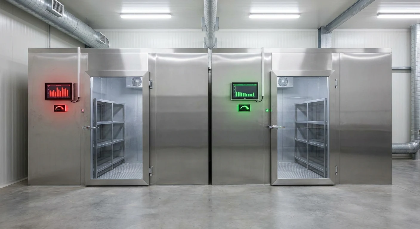 Cold Room Energy Efficiency EPS vs PIR Comparison