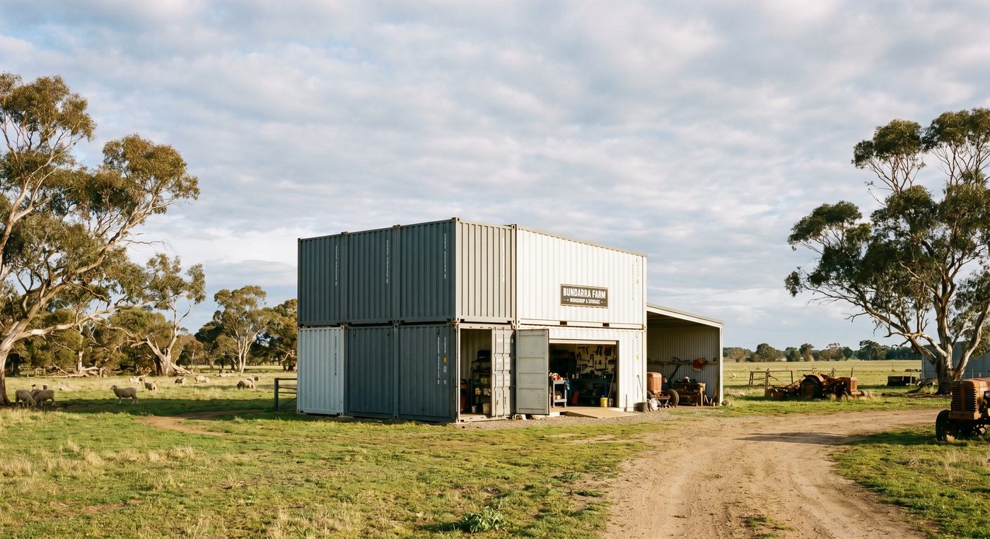 Rural farm building prefab insulated Adelaide - Cool Room Master