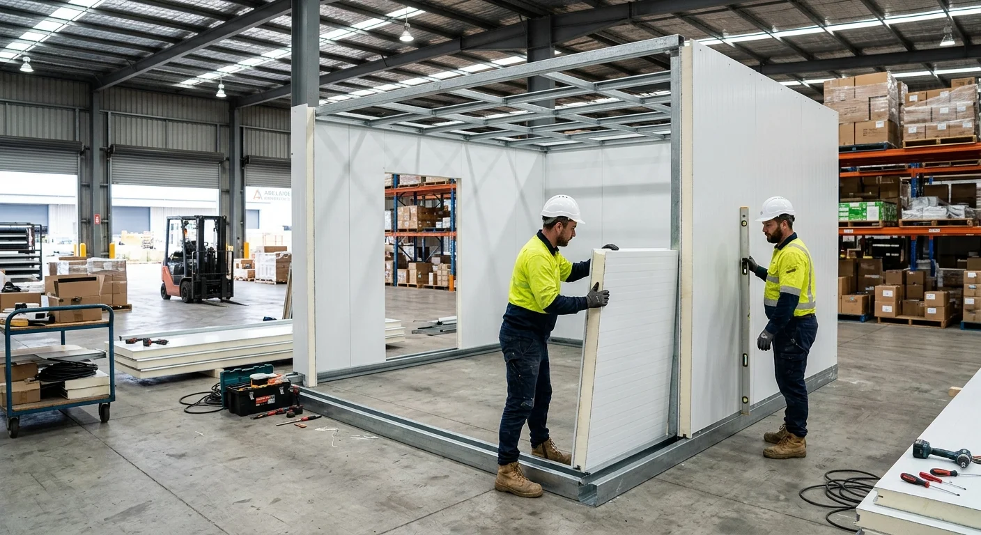Commercial cool room installation Adelaide — Cool Room Master