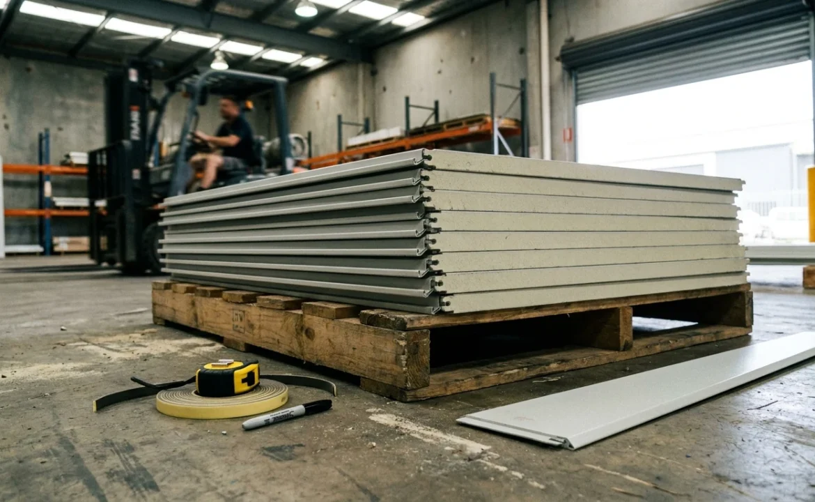 Cool room panel prices Adelaide 2026 — EPS Z-lock stock at Cool Room Master warehouse