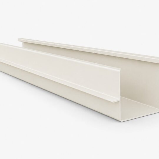 EPS Roof Panel Gutter Channel – Offwhite